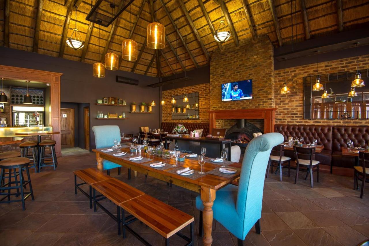 Kloofzicht Lodge & Spa Krugersdorp Eksteriør bilde The interior of the restaurant